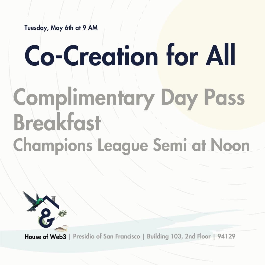Join Us - Complimentary Co-Creation Day & Breakfast